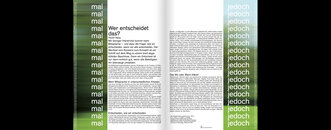 Flurin Hess in metron special issue 40