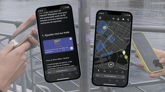 The audio walk can be listened to as individual stations or with an interactive map.