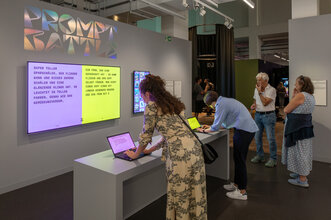 Exhibition Museum of the Future – 17 digital experiments, August 29, 2025, to January 18, 2026, Museum für Gestaltung Zürich, Ausstellungsstrasse. Photo: Umberto Romito & Ivan Šuta, Museum für Gestaltung Zürich/ZHdK
